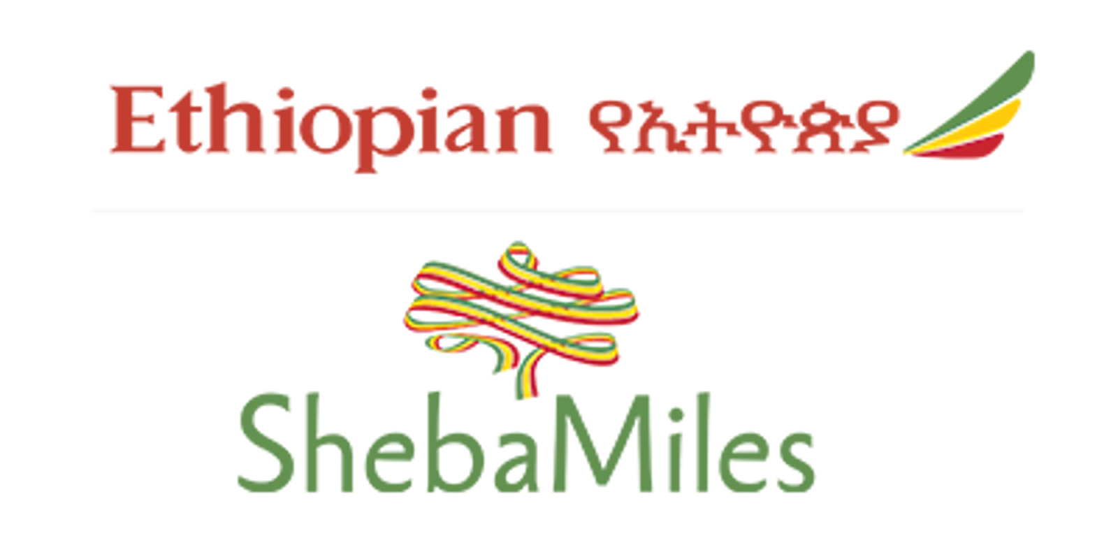 Logo Ethiopian Airlines Sheba Miles