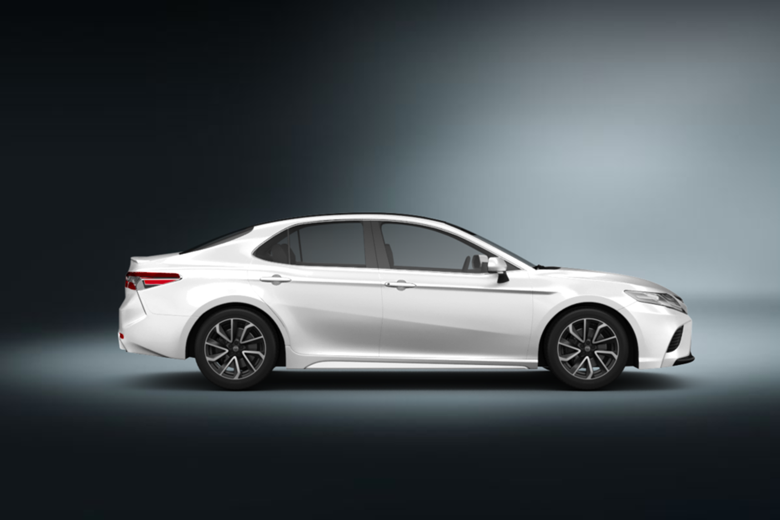 toyota camry 4d weiss 2019