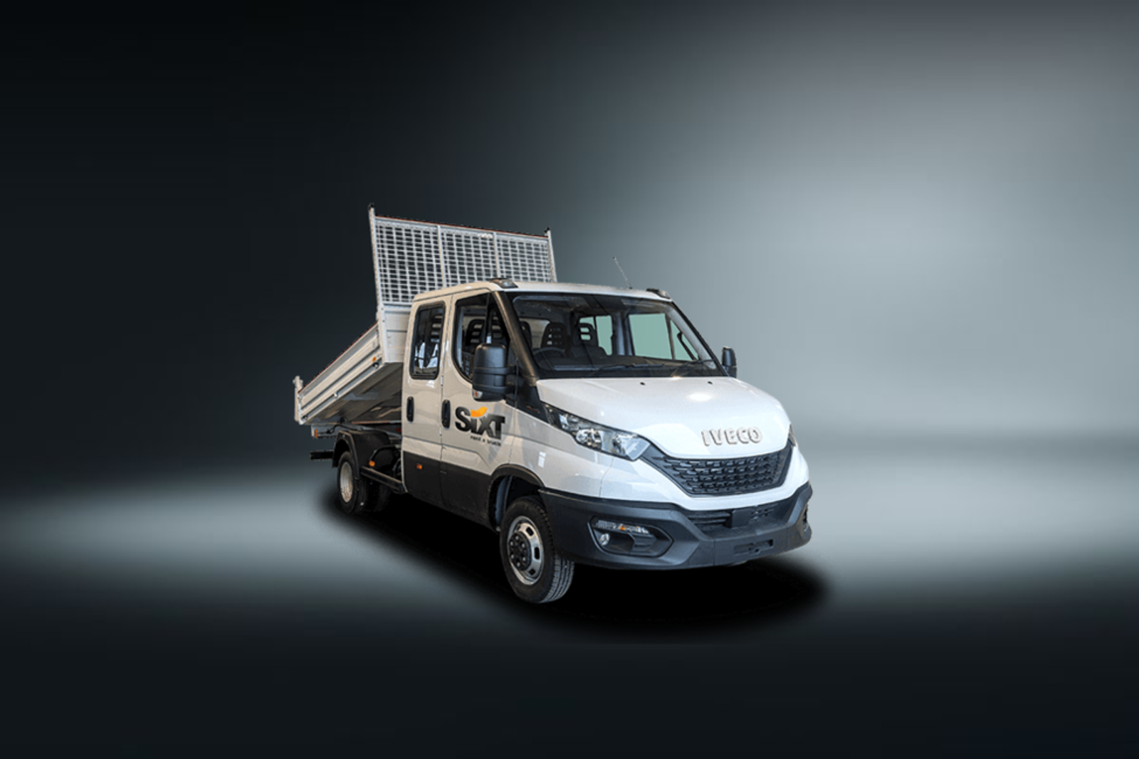 iveco daily dcab tipper white 2021 sx