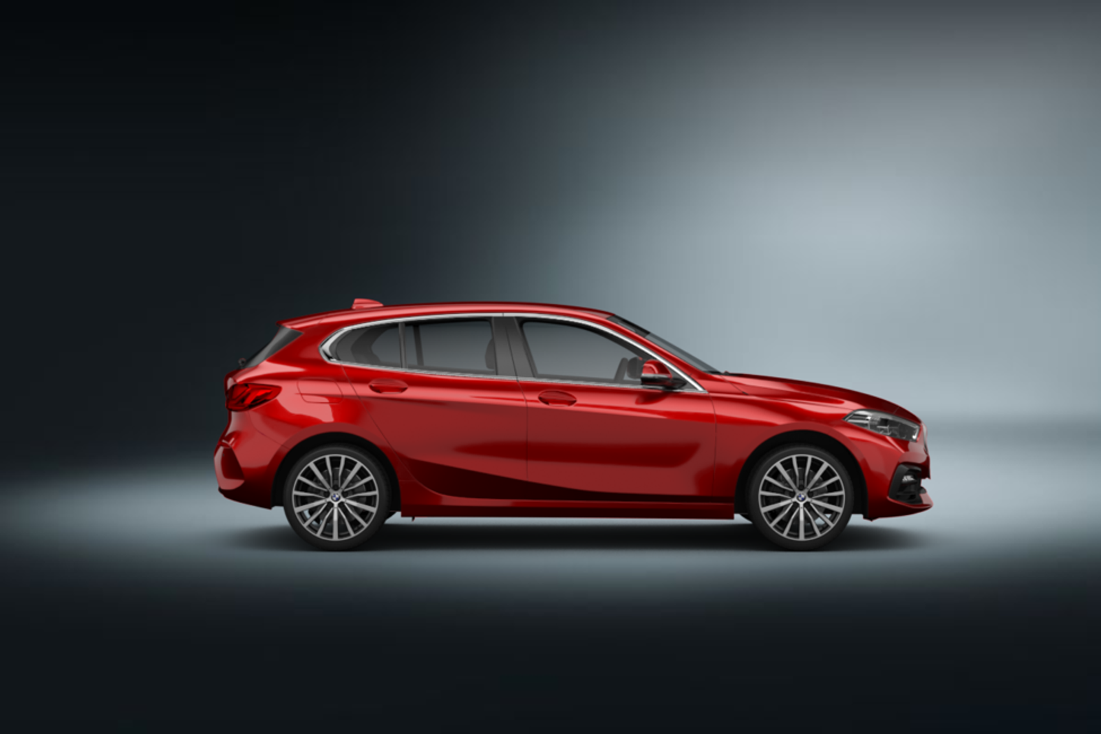 bmw 1er 5d rot 2019 hybrid