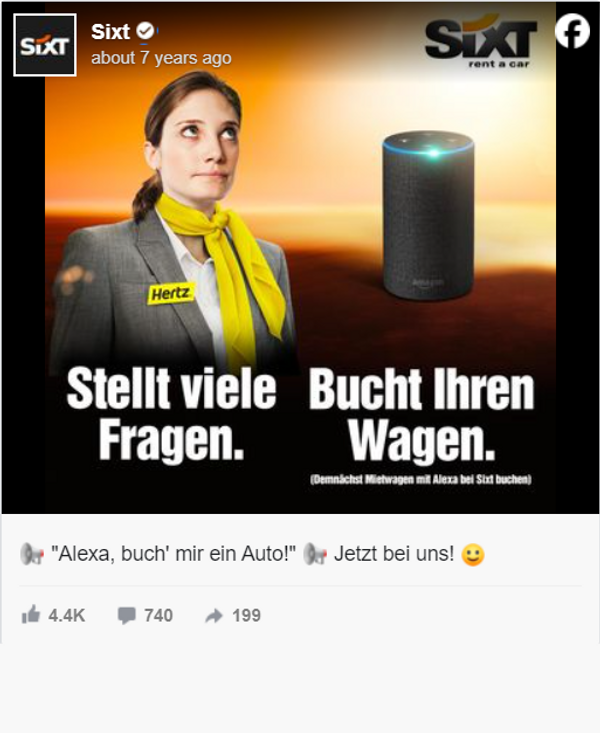 SIXT Werbung Motive & Kampagnen