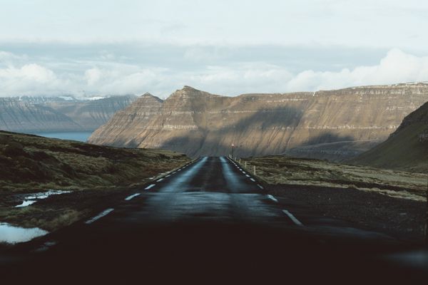 Driving with a car hire in the Faroe Islands