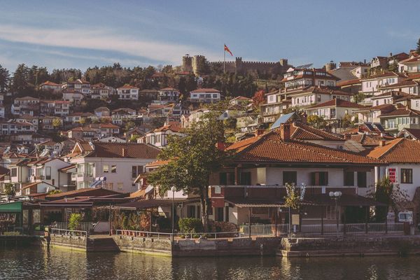 Idyllische Natur um Ohrid