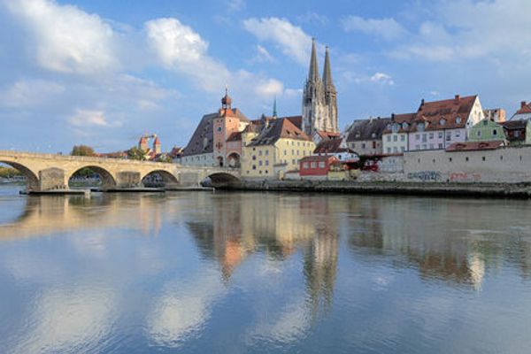 Met de huurauto in Regensburg op stap