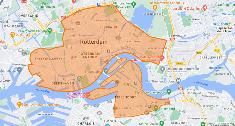 Rotterdam SIXT share car sharing business area