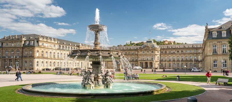 Schlossplatz in Stuttgart